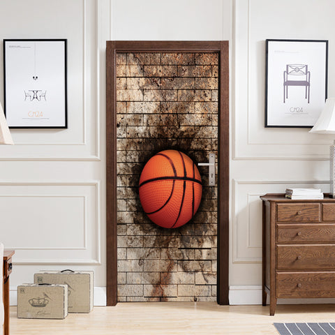 Basketball Tür Poster Game Room