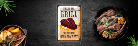 BBQ und Grillblechschilder kaufen
