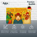 Be Happy Huhn Blechschild