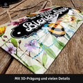 Blechschild Bienen Oase