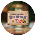 Blechschild Bienen Oase