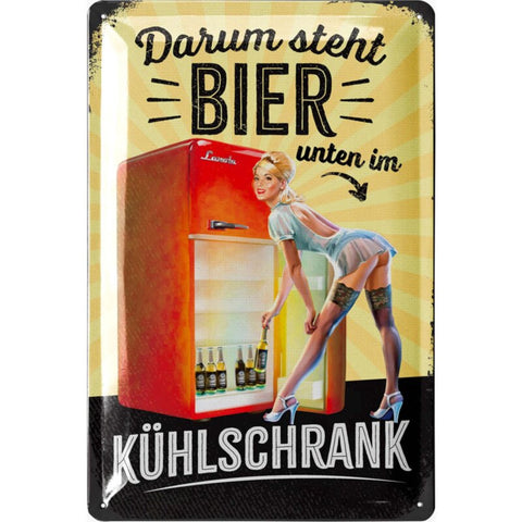 Bier Blechschilder und Biermotive Set