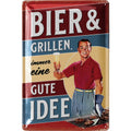 Bier Blechschilder und Biermotive Set
