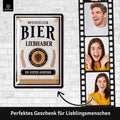 Blechschild Bier Liebhaber