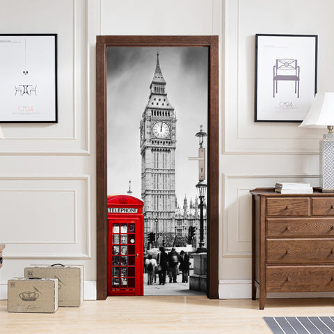 Big Ben Tür Tapete