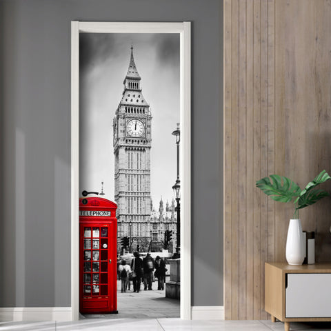 Big Ben Tür Tapete
