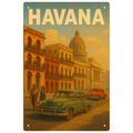 Blechschild Havana