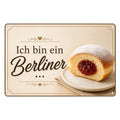 Blechschild 20x30cm – Ich bin ein Berliner Wanddeko