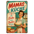 Blechschild 20x30cm – Mamas Küche Küchenschild