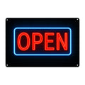 Open Sign Blechschild