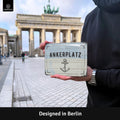 Blechschild Ankerplatz