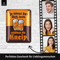 Blechschild Bier Kneipe