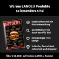 Blechschild Burgers Homemade