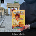 Blechschild Burgers and Fries