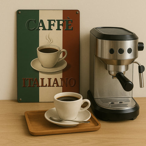 Caffee Italiano Blechschild