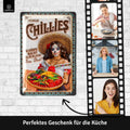 Blechschild Mexican Chillies