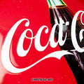 Coca-Cola Blechschild rund