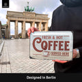 Blechschild Fresh & Hot Coffee