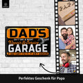 Blechschild Dad Garage