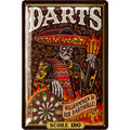 Blechschild Mexikanischer Darts