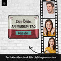 Blechschild Das beste bist du