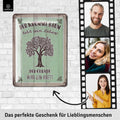 Blechschild Der krumme Baum