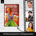 Blechschild Deutsches Bier