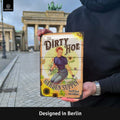 Blechschild Garden Dirty Hoe