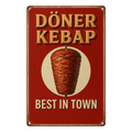 Döner Kebap Blechschild 