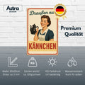 Kännchen Blechschild