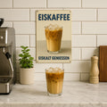 Eiskaffee Blechschild 