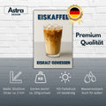 Eiskaffee Blechschild 