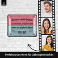 Blechschild Es muss spaß machen