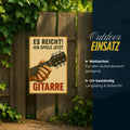 Ich spiele jetzt Gitarre Blechschild