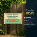 Familie und Freunde Blechschild