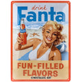 Fanta - Beach Girl Blechschild