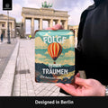 Blechschild Folge deinen Träumen