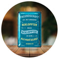 Blechschild Bekloppte Freundschaft