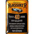 Blechschild Geburtstag Klassiker 40 Jahre