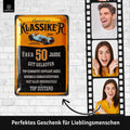 Blechschild Geburtstag Klassiker 50 Jahre