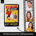 Blechschild get awesome