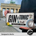 Blechschild Gin & Tonic