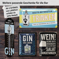 Blechschild Gin & Tonic