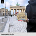 Blechschild Glück Entscheidung