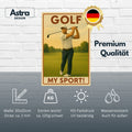 Golf my Sport Blechschild