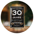 Blechschild Der Beste 30 Jahre