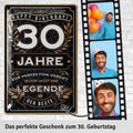 Blechschild Der Beste 30 Jahre