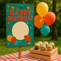 Happy Birthday Blechschild 