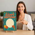 Happy Birthday Blechschild 