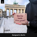 Blechschild Heute schon gelebt